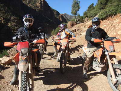 Mobiketours Marokko Tourarchiv Januar 2010, Seite 1, Bild 3: Enduroreise zwischen Atlas und Sahara